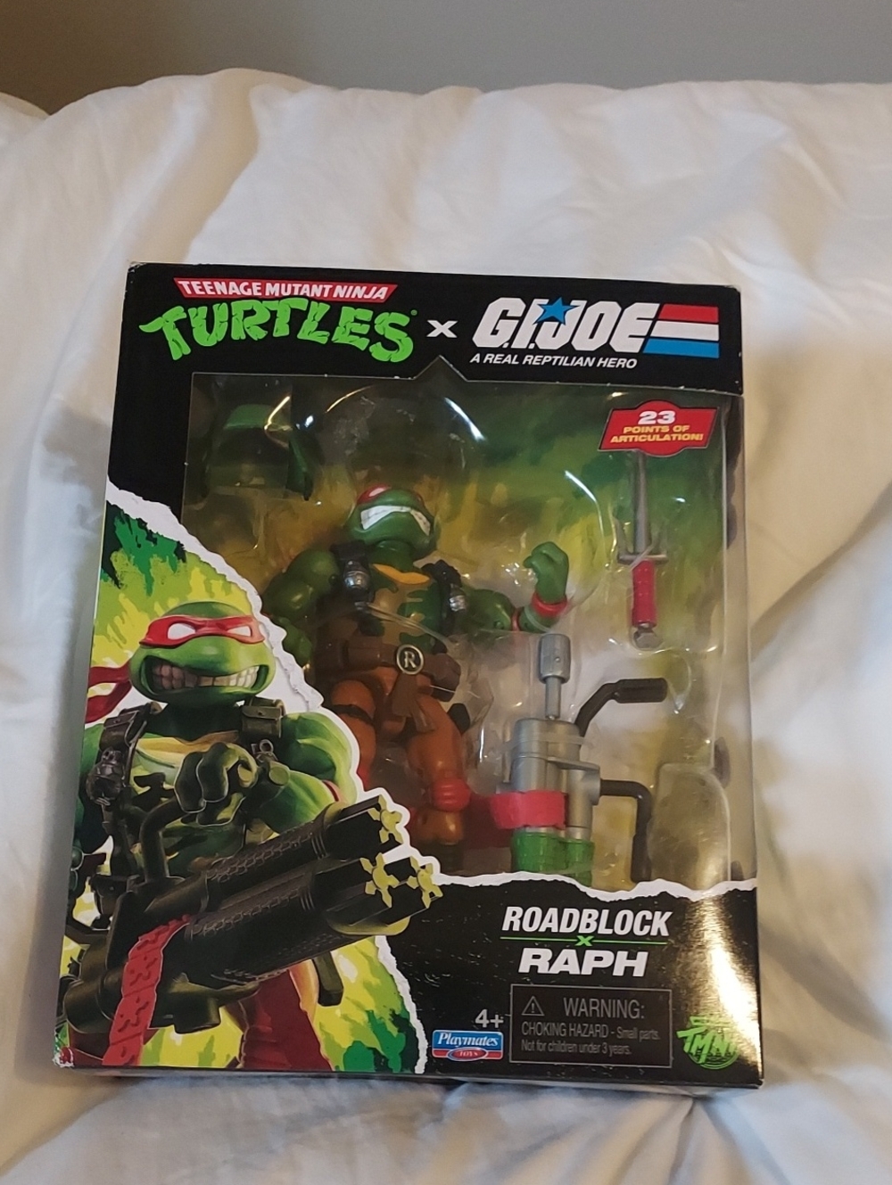 Teenage Mutant Ninja Turtles×G.I.Joe  Roadblock×Raph Action Figure